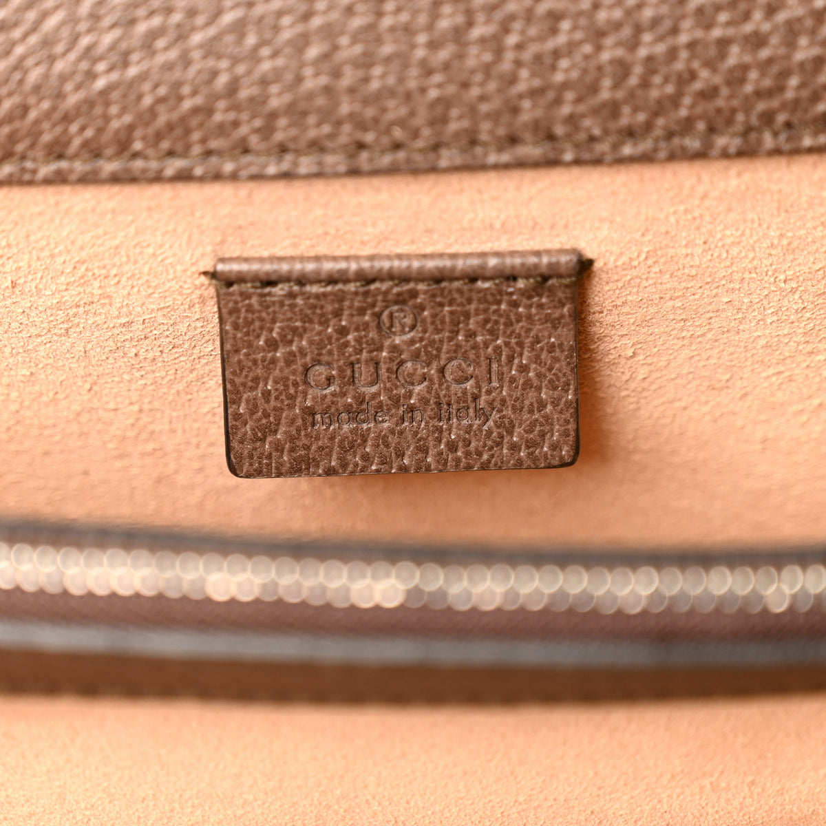 Gucci GG Supreme Monogram Textured Dollar Calfskin Top Handle Dionysus Shoulder Bag Beige Ebony New Acero 10 of 21