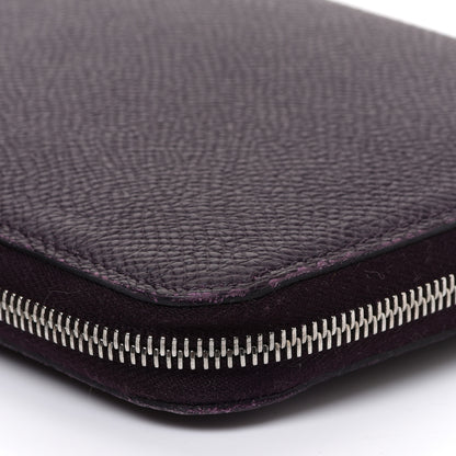 Hermes Epsom Silk'In Wallet Raisin 13 of 14