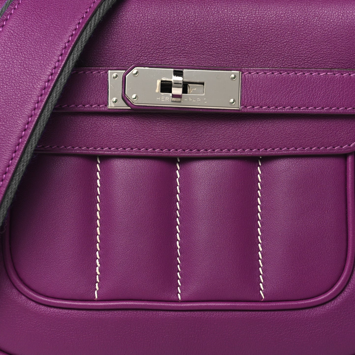 Veau Swift Mini Sac Berline Anemone Bleu Electrique