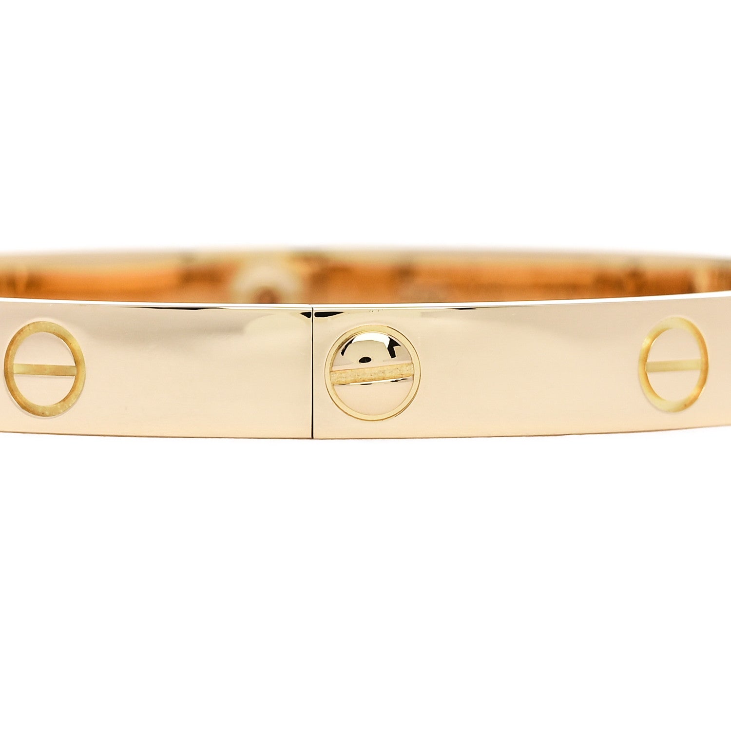 Cartier 18K Yellow Gold LOVE Bracelet 18 3 of 7