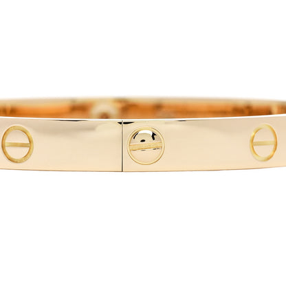 Cartier 18K Yellow Gold LOVE Bracelet 18 3 of 7