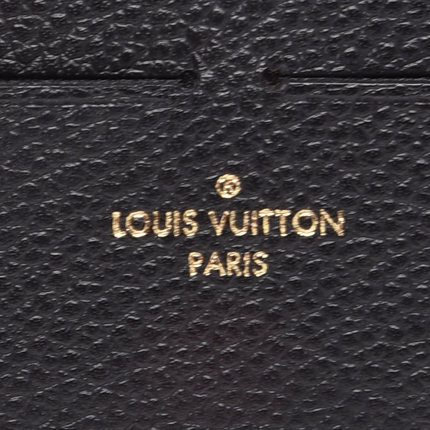Calfskin Felicie Chain Wallet Card Holder Insert Black