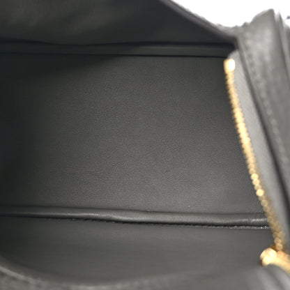 Hermes Taurillon Clemence Mini Lindy 20 Gris Meyer 5 of 10