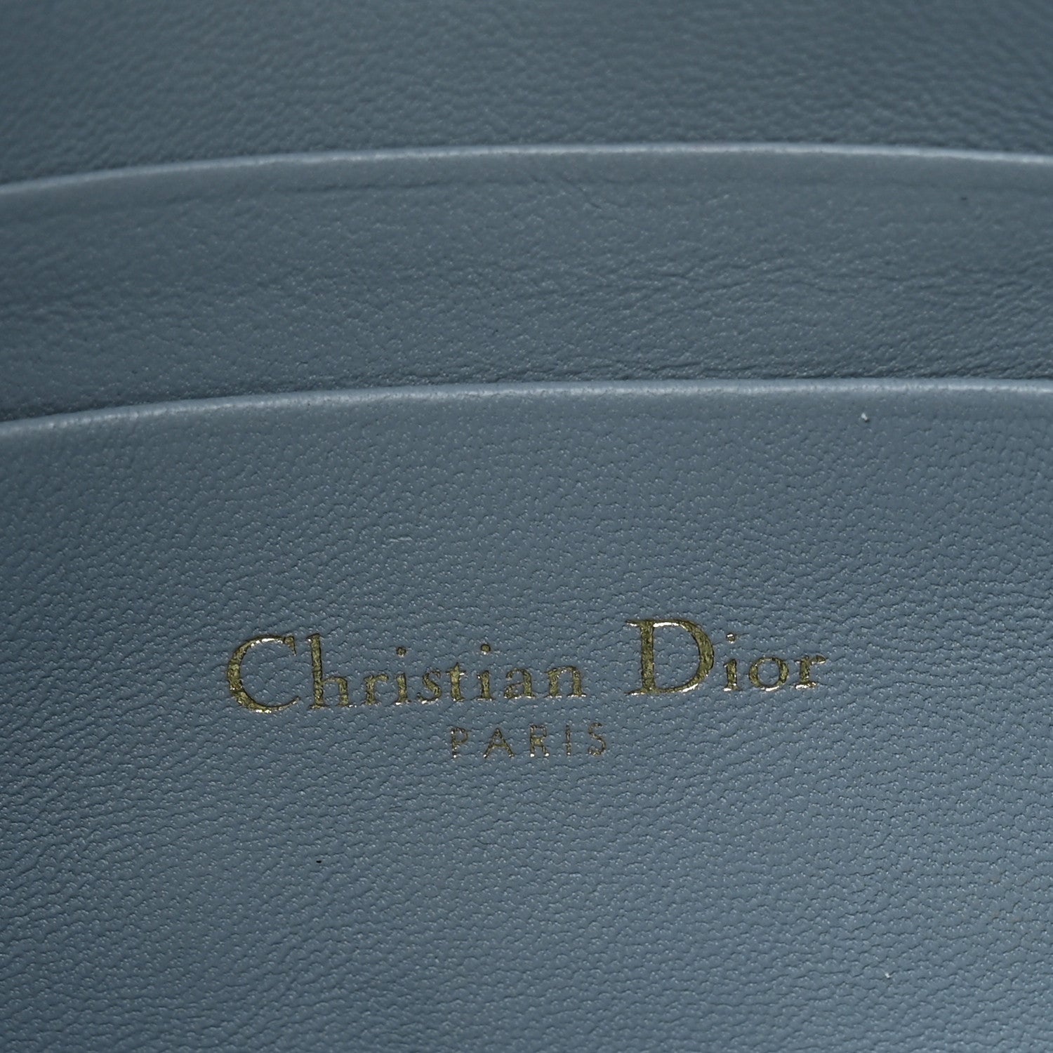 Christian Dior Lambskin Macrocannage Mini Dior Caro Bag Cloud Blue 7 of 14