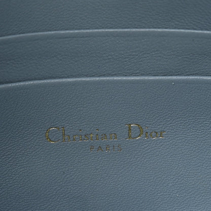 Christian Dior Lambskin Macrocannage Mini Dior Caro Bag Cloud Blue 7 of 14