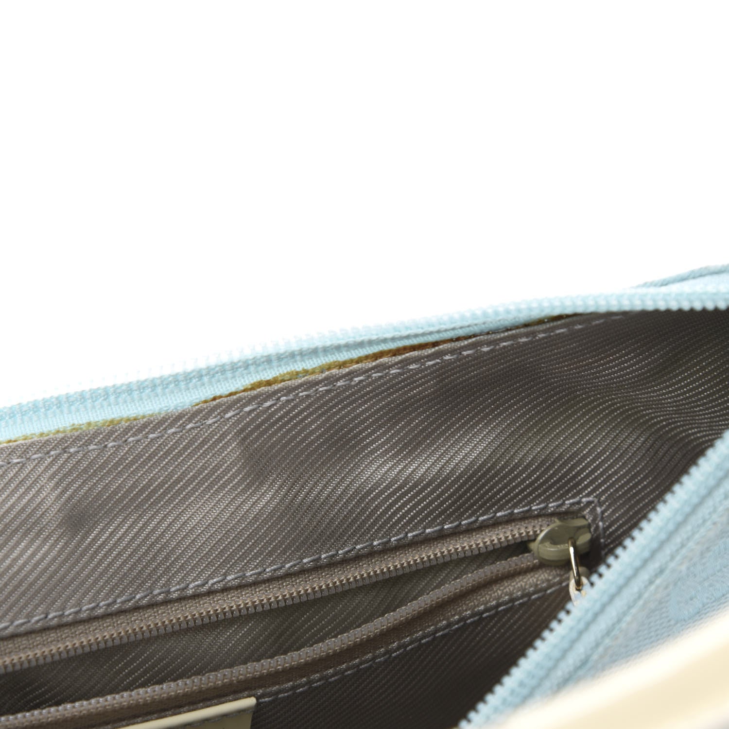 Gucci Monogram Patent Small Hobo Blue 12 of 17