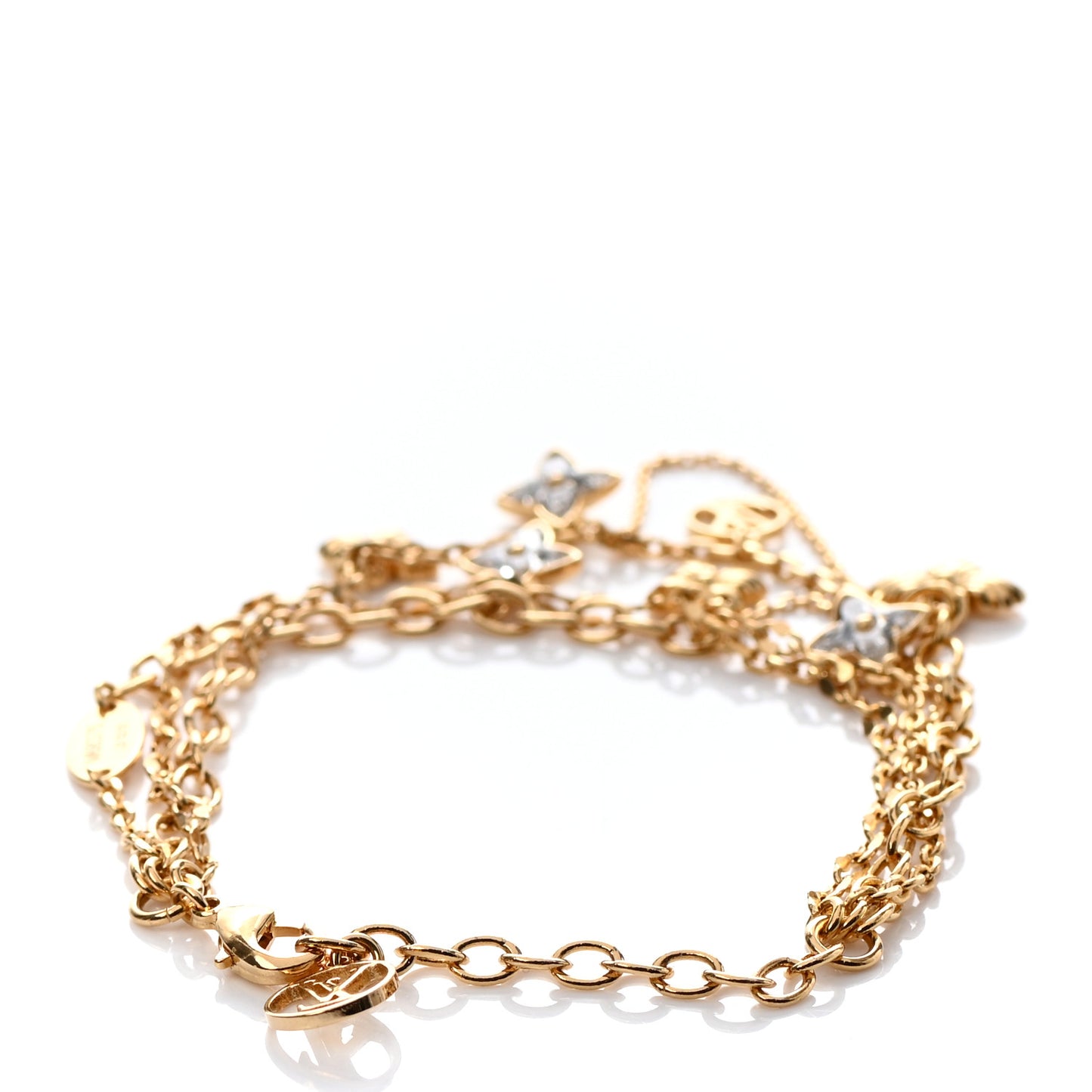Metal Monogram Blooming Supple Bracelet