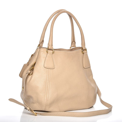 Prada Vitello Daino Tote Pomice 4 of 9