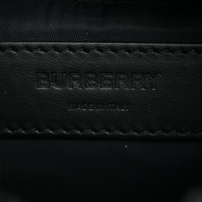 Burberry Nylon Leo Sling Bag Black Yellow Grey 7 of 10