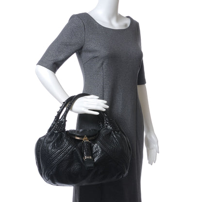 Fendi Nappa Nuvolata Spy Black 2 of 8