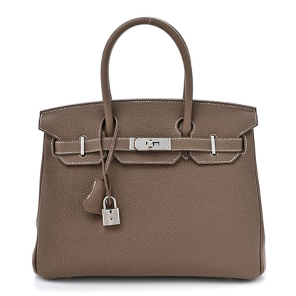 Hermes Togo Birkin 30 Etoupe 1 of 16
