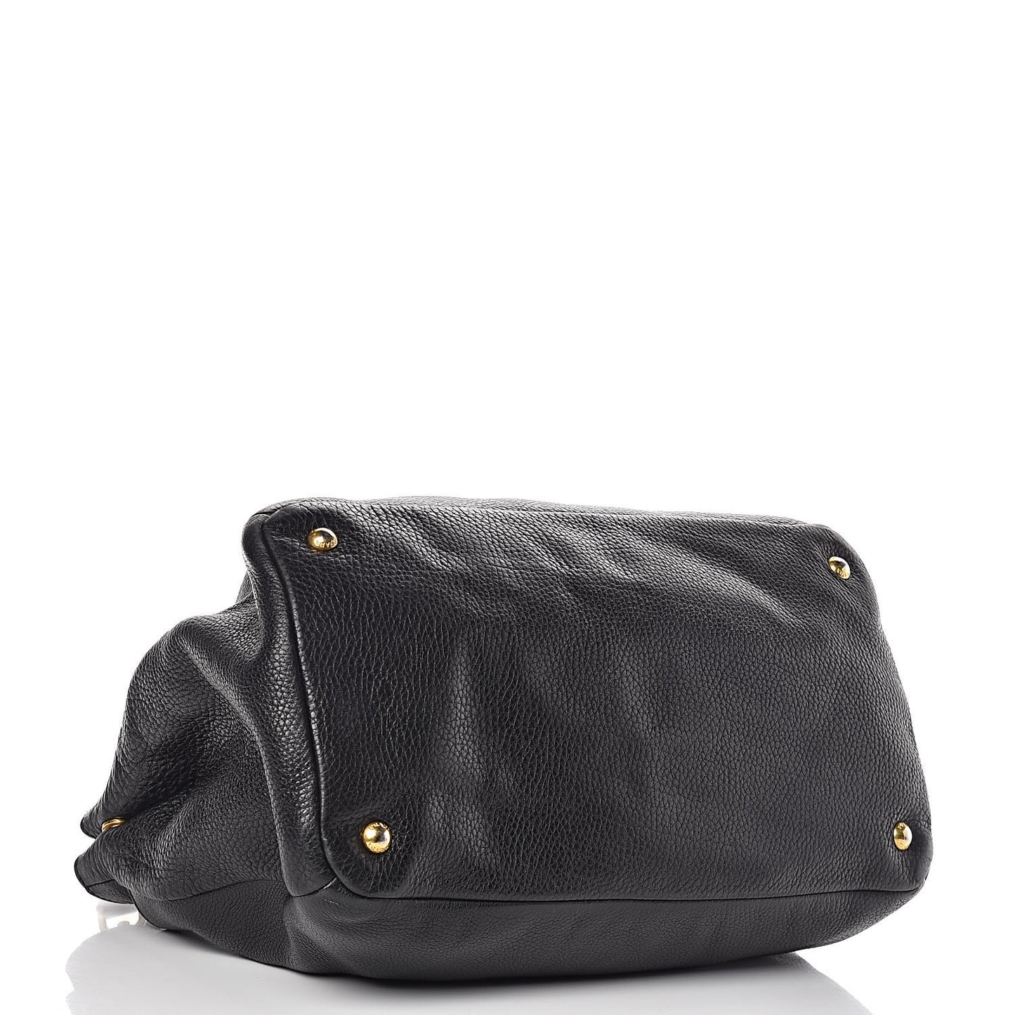 Vitello Daino Tote Black