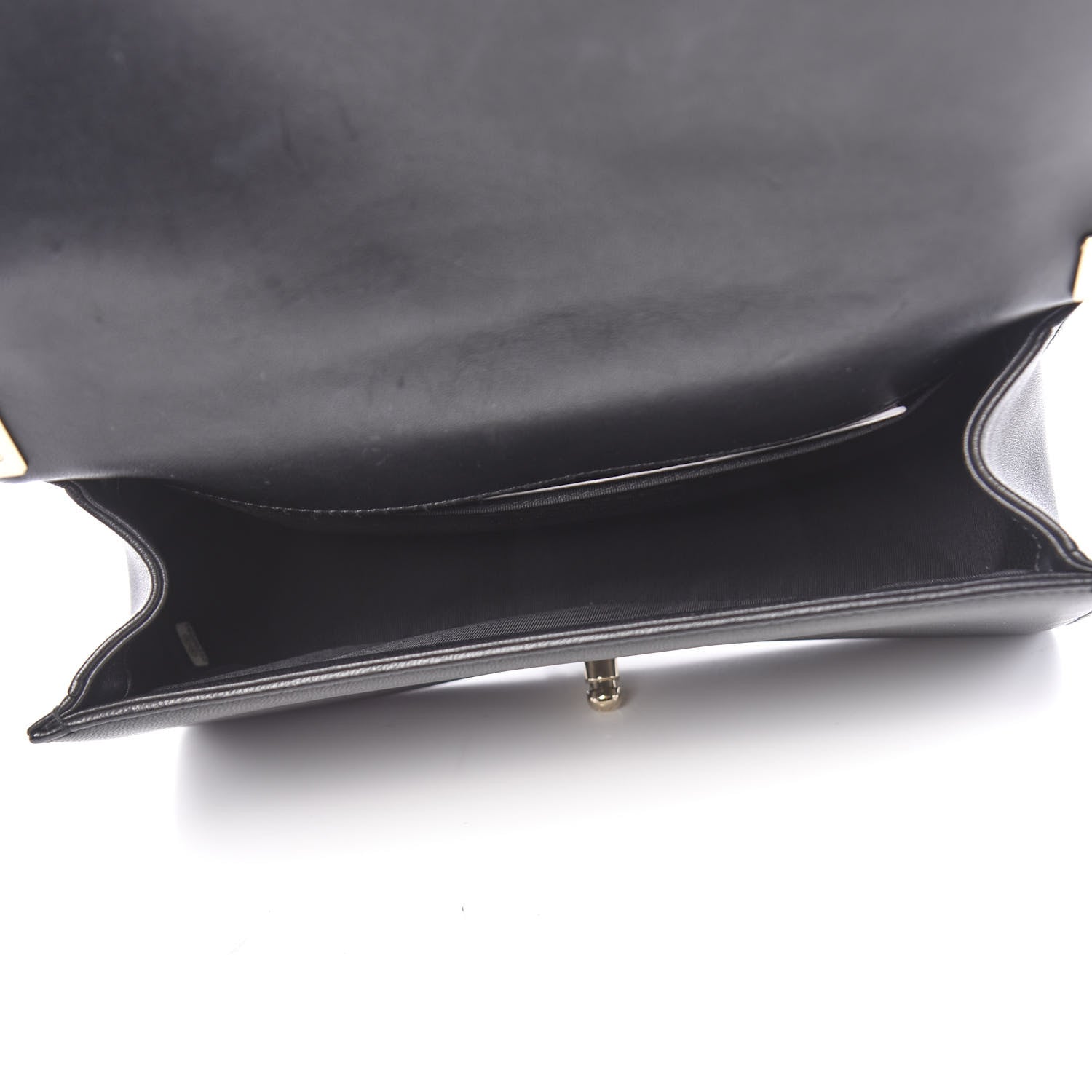 Chanel Lambskin Quilted Medium Boy Flap Black 5 of 12