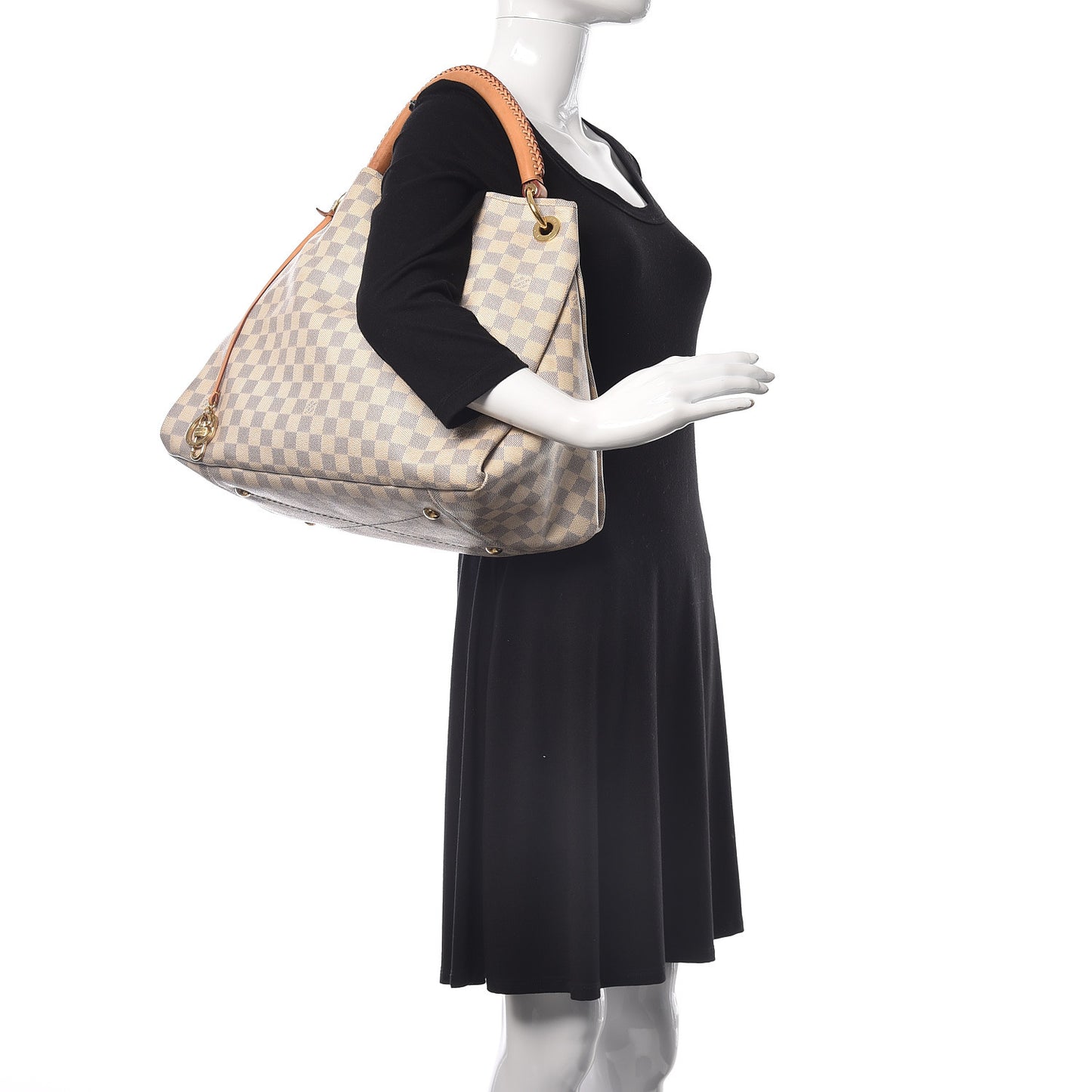 Damier Azur Artsy MM