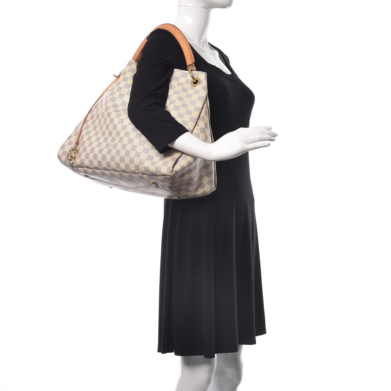 Louis Vuitton Damier Azur Artsy MM 2 of 23