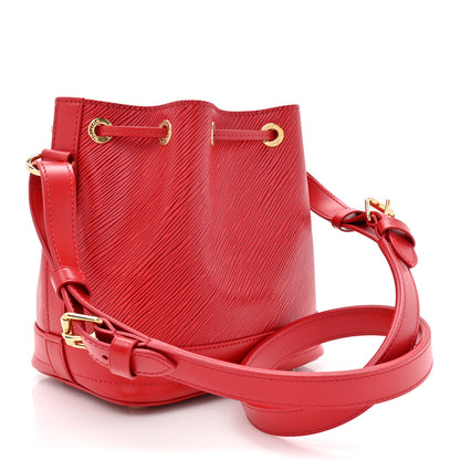 Louis Vuitton Epi Noe BB Red 4 of 13