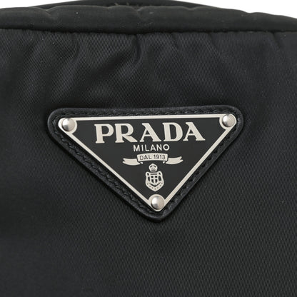 Prada Tessuto Nylon Soft Padded Belt Bag Black 10 of 10