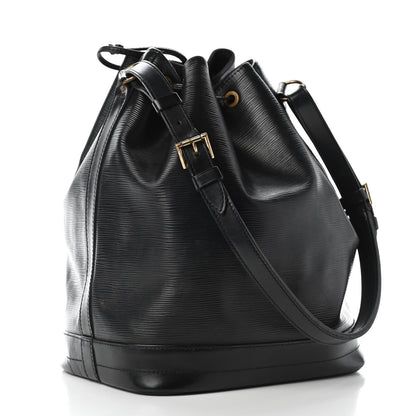 Louis Vuitton Epi Noe Black 3 of 8
