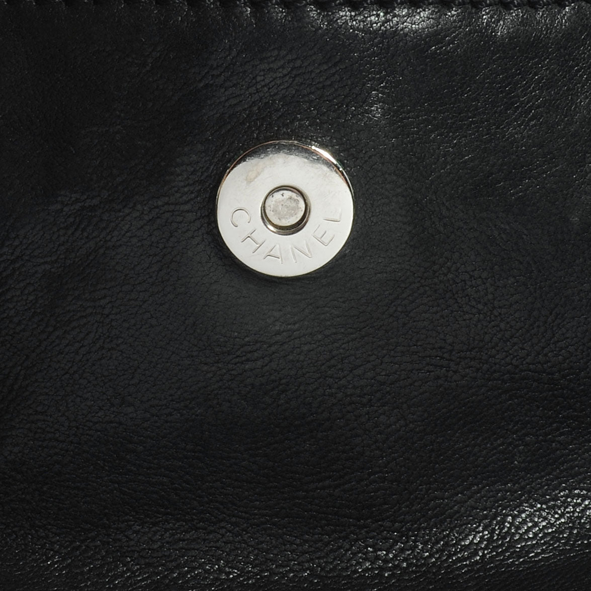 Chanel Leather Diamond Stitch Flap Black 7 of 8