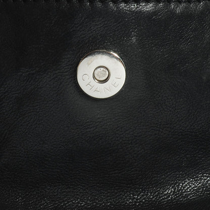 Chanel Leather Diamond Stitch Flap Black 7 of 8