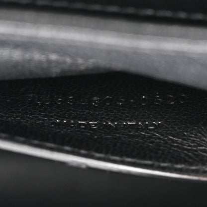 Saint Laurent Box Calfskin Monogram Medium Solferino Satchel Black 7 of 14