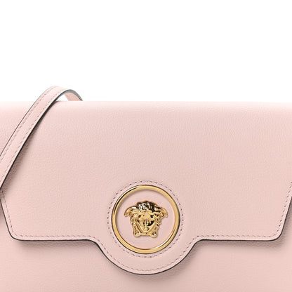 Versace Grained Calfskin La Medusa Crossbody Bag Dusty Rose 7 of 9