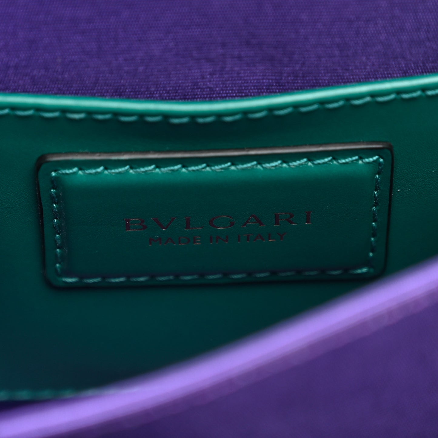 Calfskin Serpenti Forever Top Handle Emerald Green
