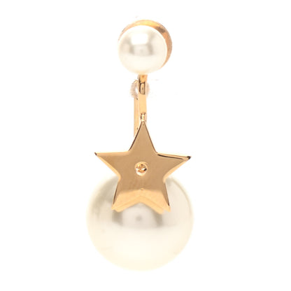 Christian Dior Pearl My ABCDior Tribales Etoile Earring Gold 1 of 3