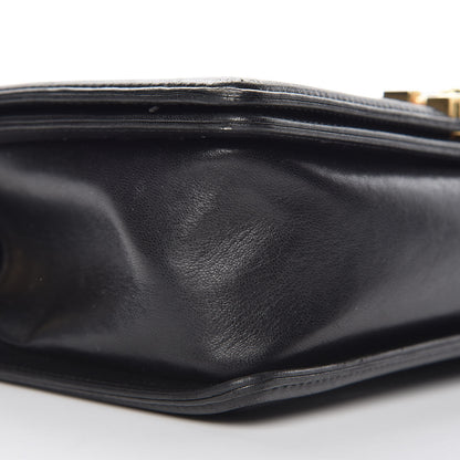 Chanel Lambskin Quilted Medium Boy Flap Black 10 of 12
