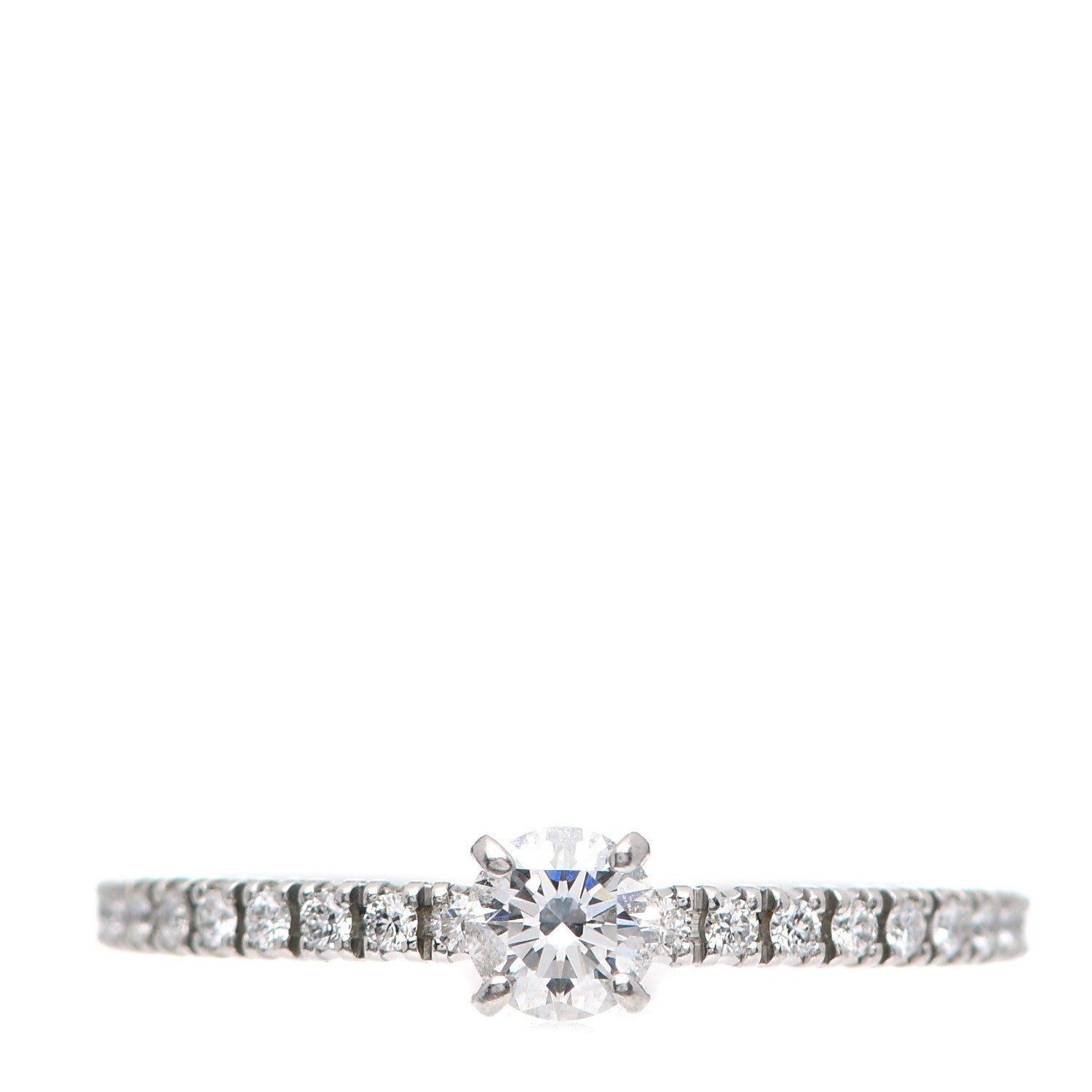 Cartier Platinum Diamond .18ct Etincelle De Cartier Solitaire Engagement Ring 49 4.75 1 of 4