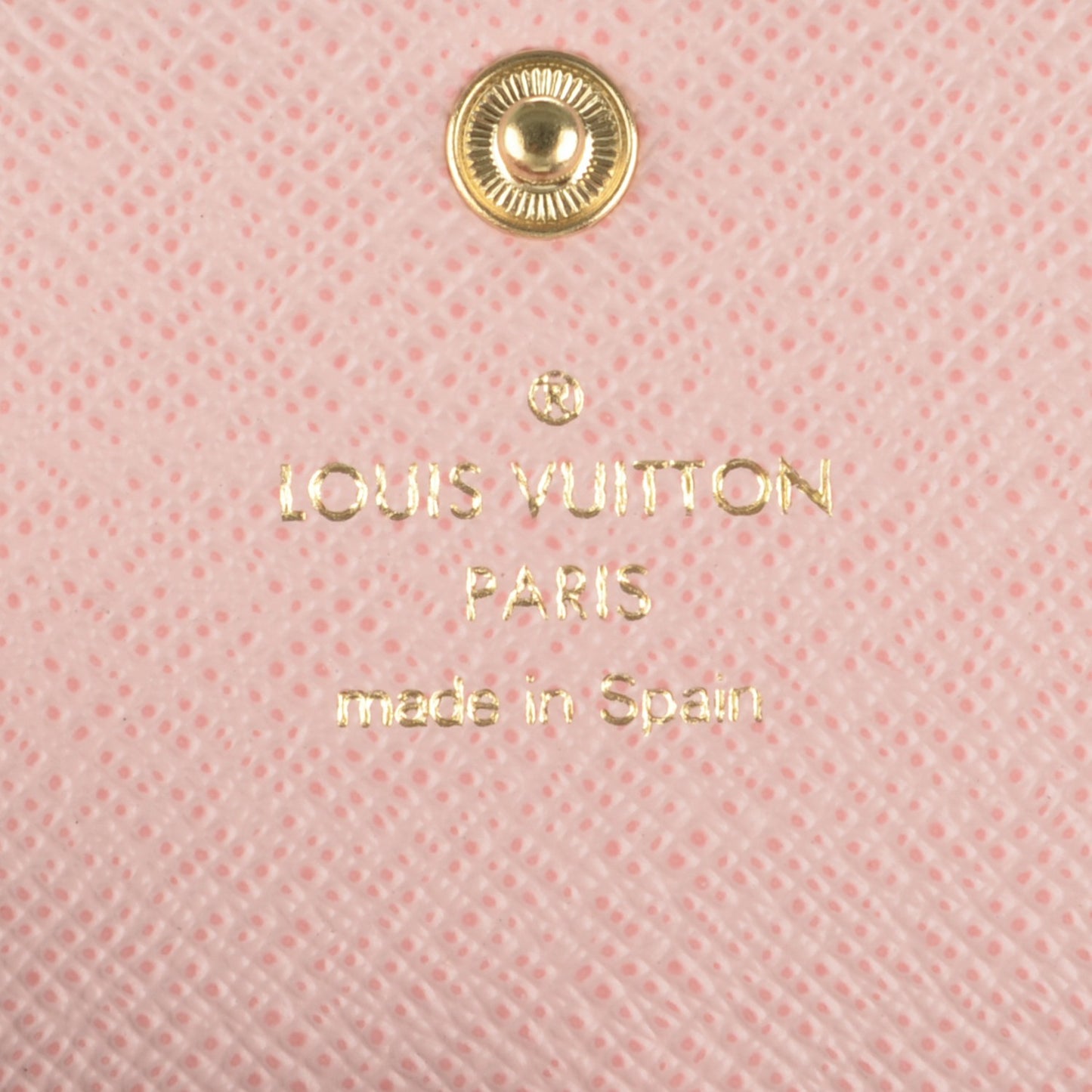 Monogram Rosalie Coin Purse Rose Ballerine