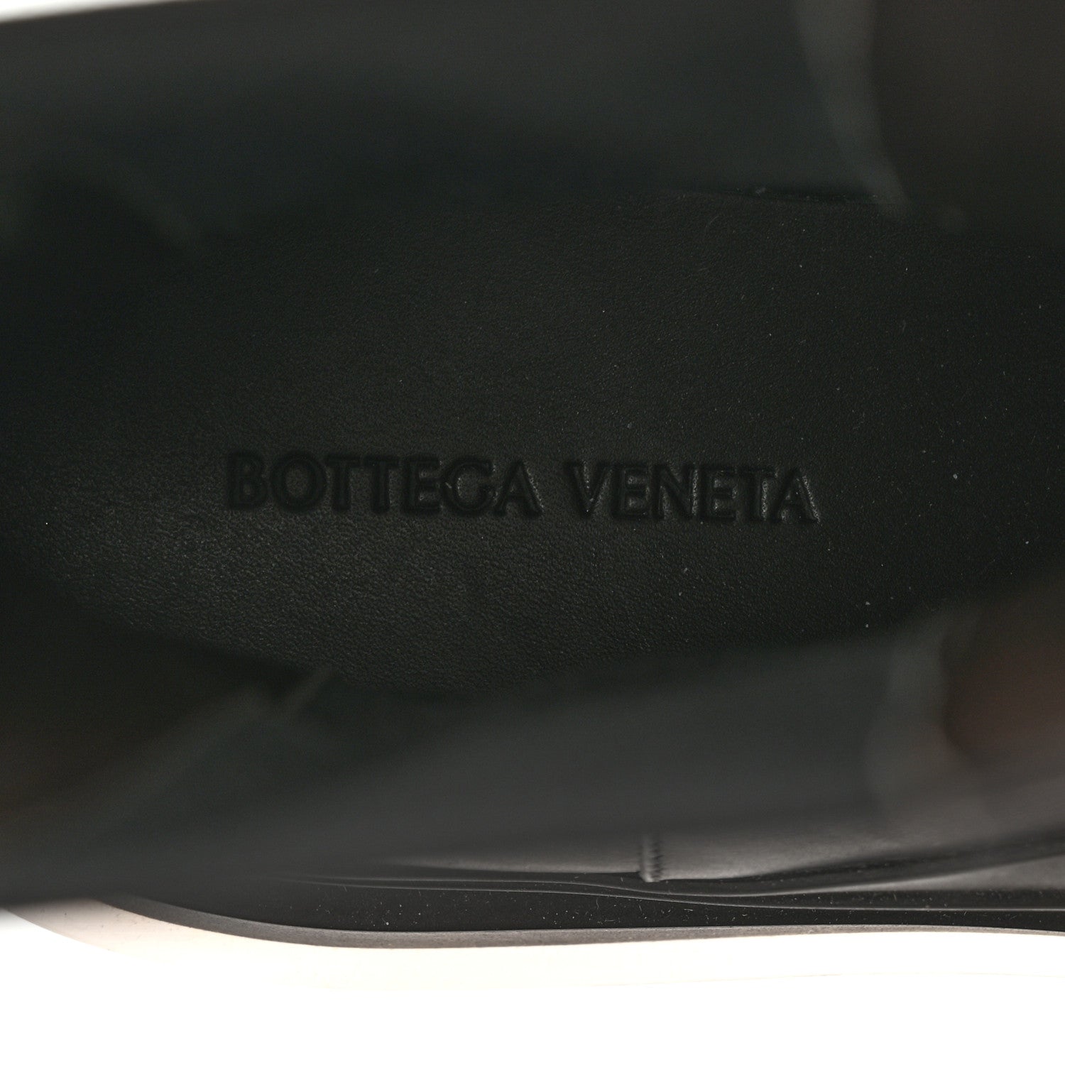 Bottega Veneta Calfskin Mens The Tire Chelsea Boots 39.5 Black Transparent 6 of 8