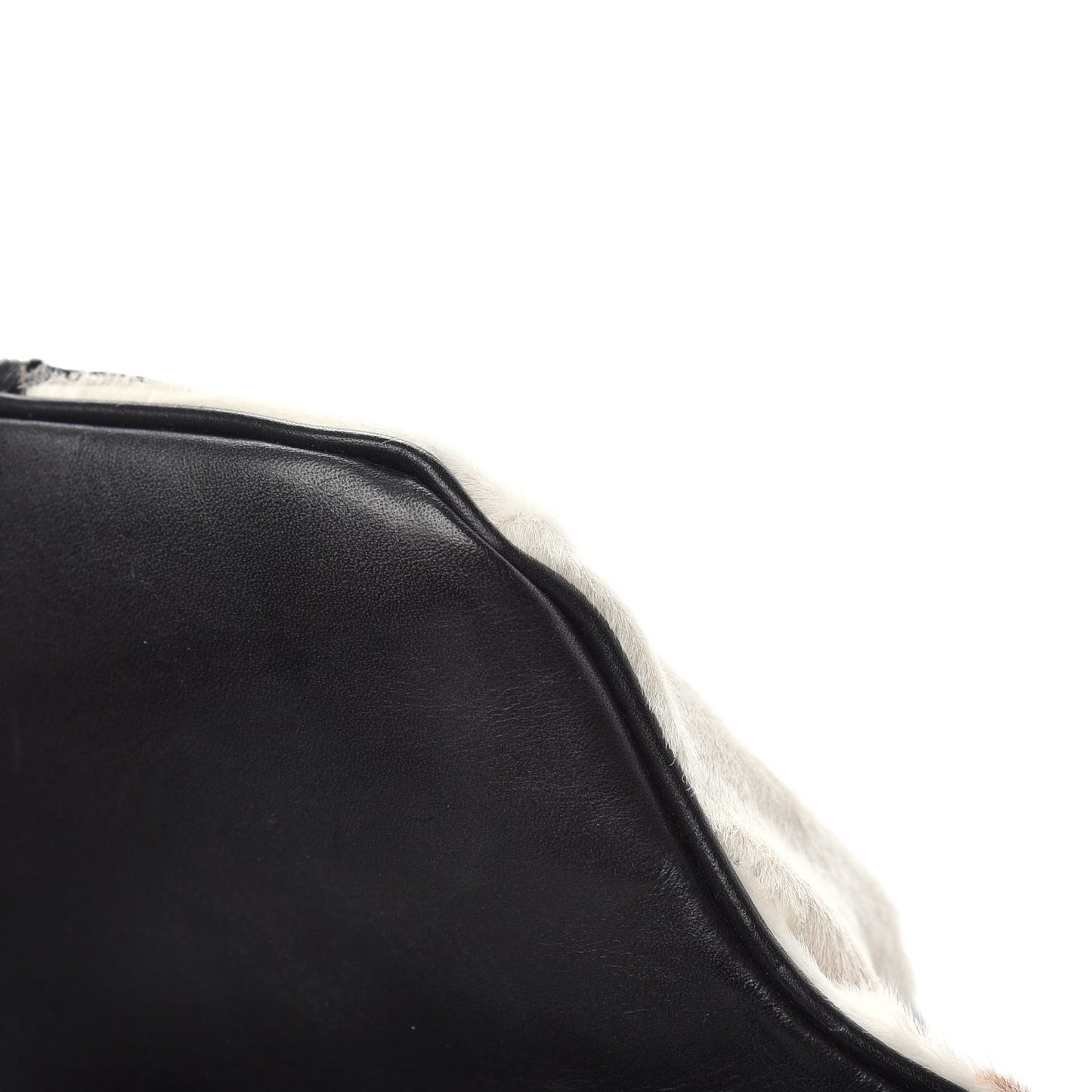 Calfskin Calf Hair Pony Belt Bag Multicolor