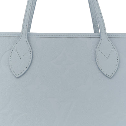 Louis Vuitton Empreinte Monogram Giant Neverfull MM Blue Hour 8 of 12