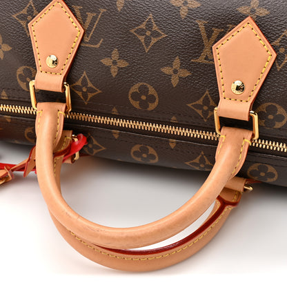 Louis Vuitton Monogram Speedy Soft 30 Crafty Red 13 of 17