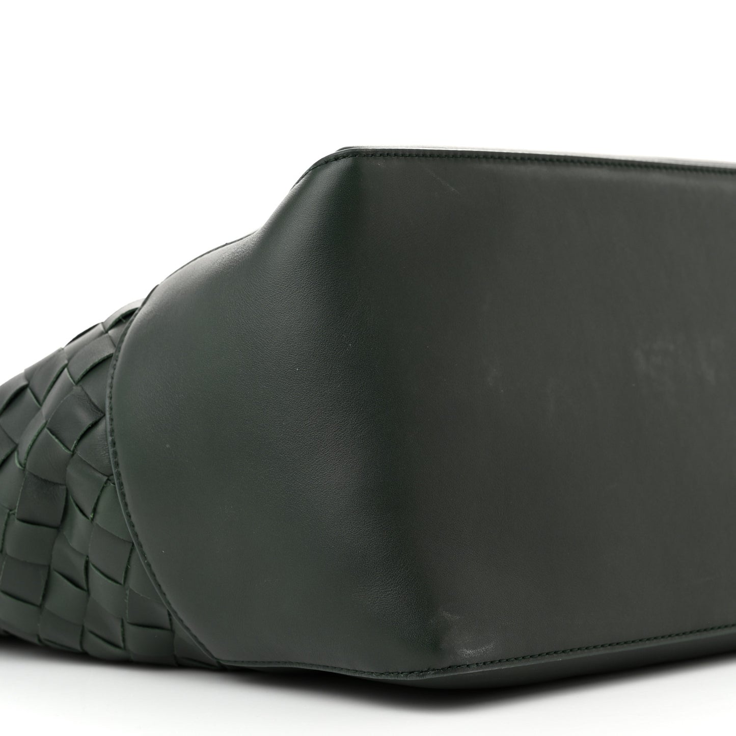 Nappa Intrecciato Tote Pine