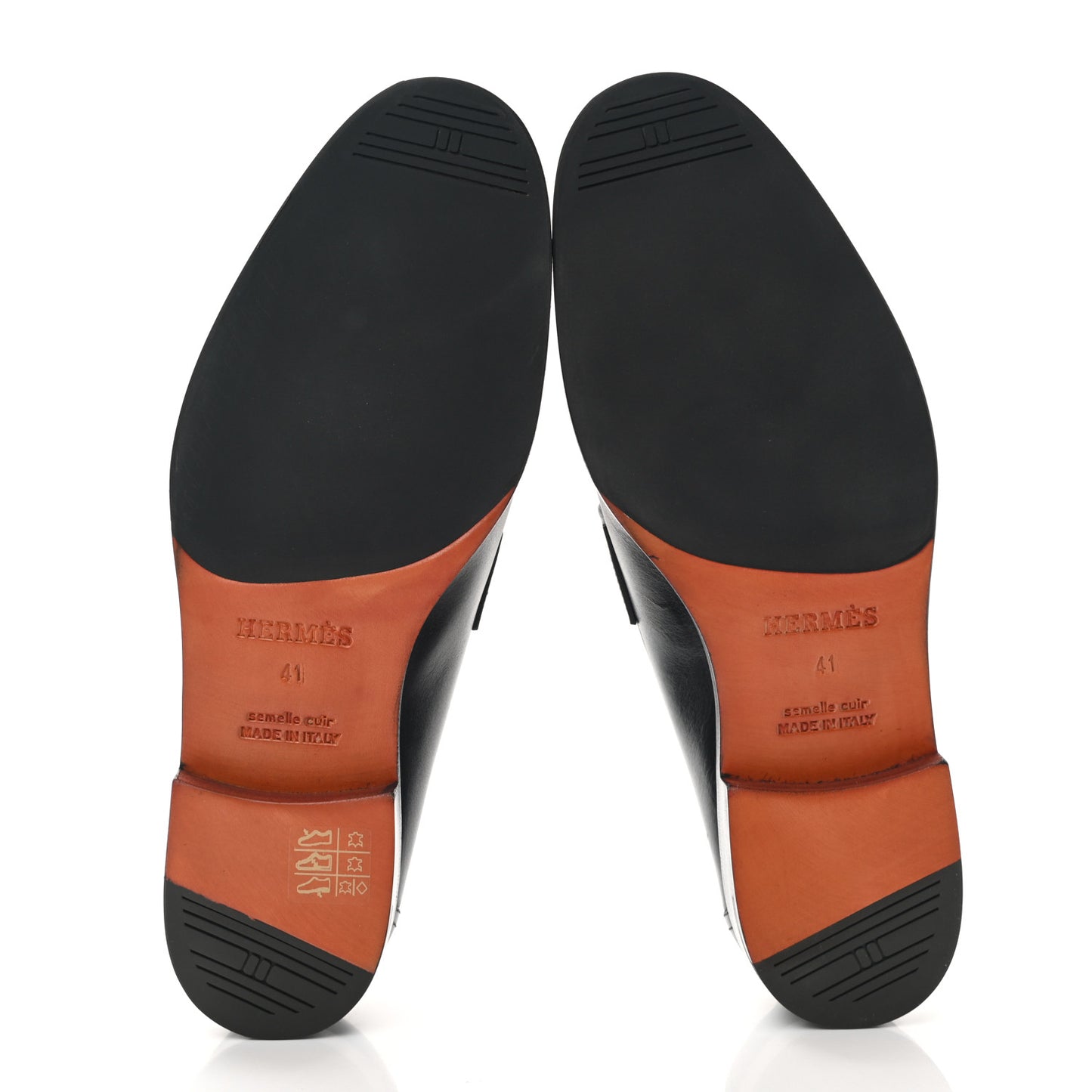 Calfskin Mens Sydney Loafer 41 Black