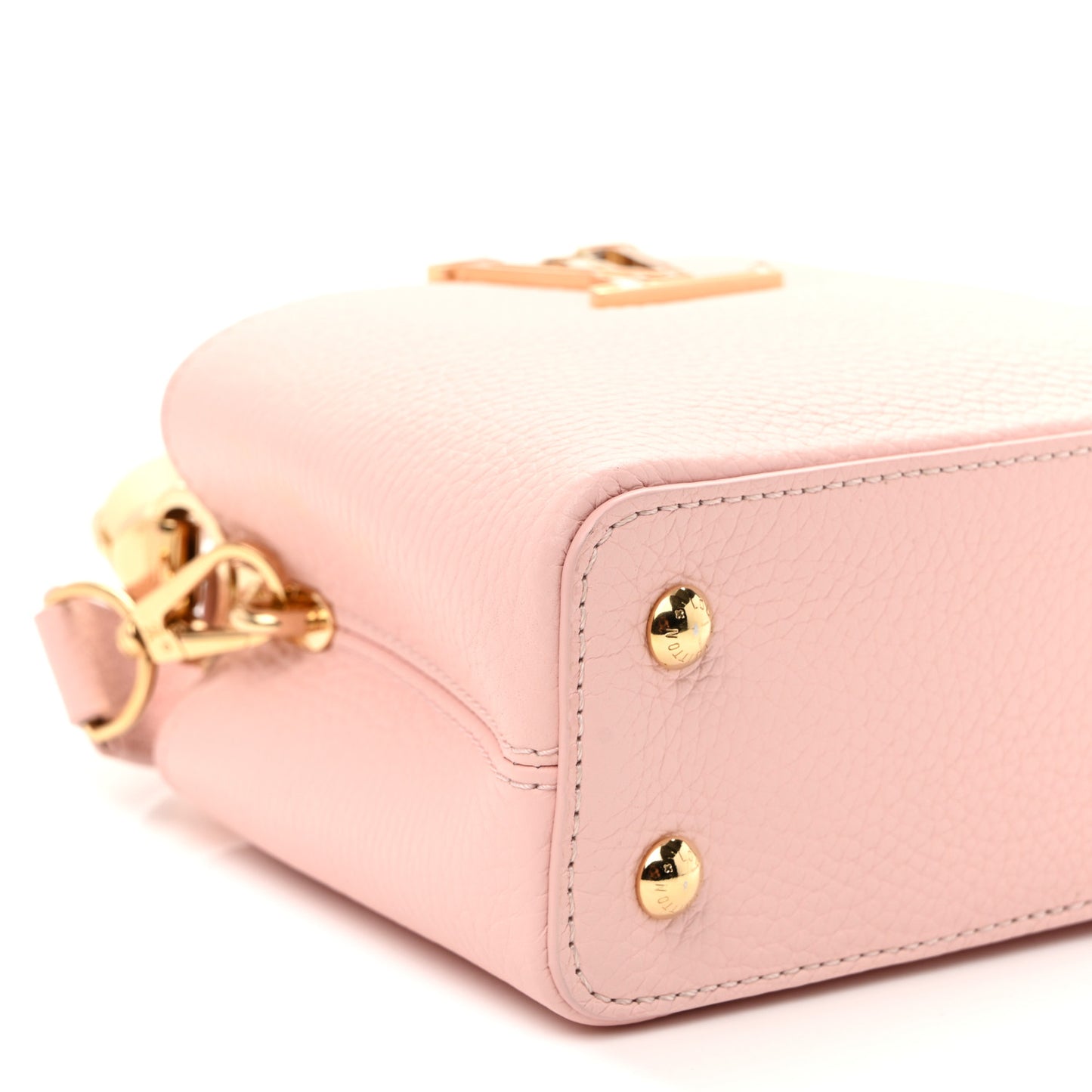 Taurillon Capucines Mini Bubble Gum Banane