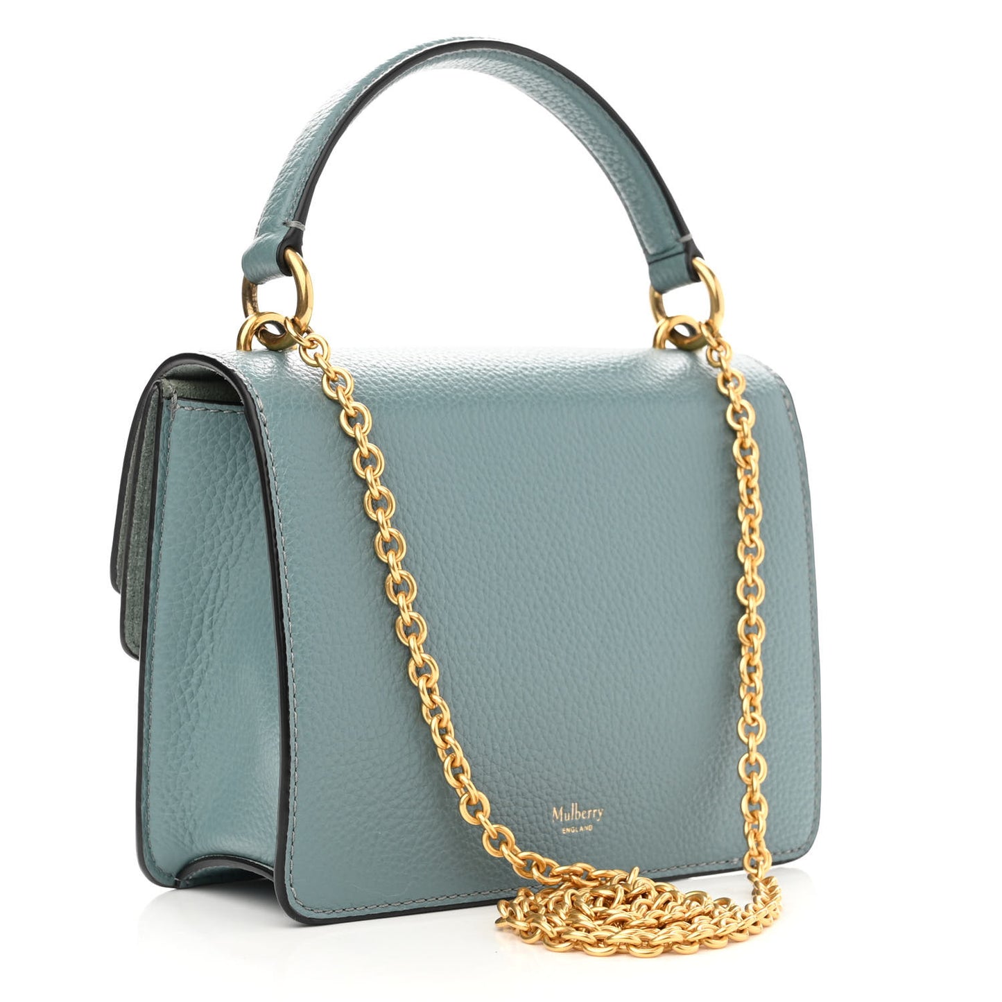 Small Classic Grain Small Harlow Chain Satchel