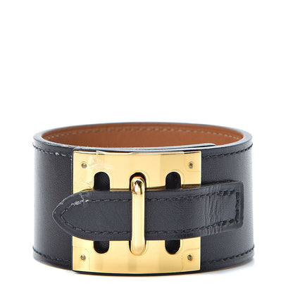 Hermes Box Intense Bracelet M Black 1 of 6