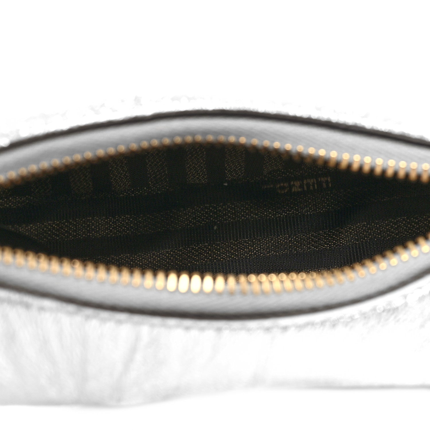 Fendi Rock Millenium Nano Fendigraphy Hobo Charm Argento 4 of 10