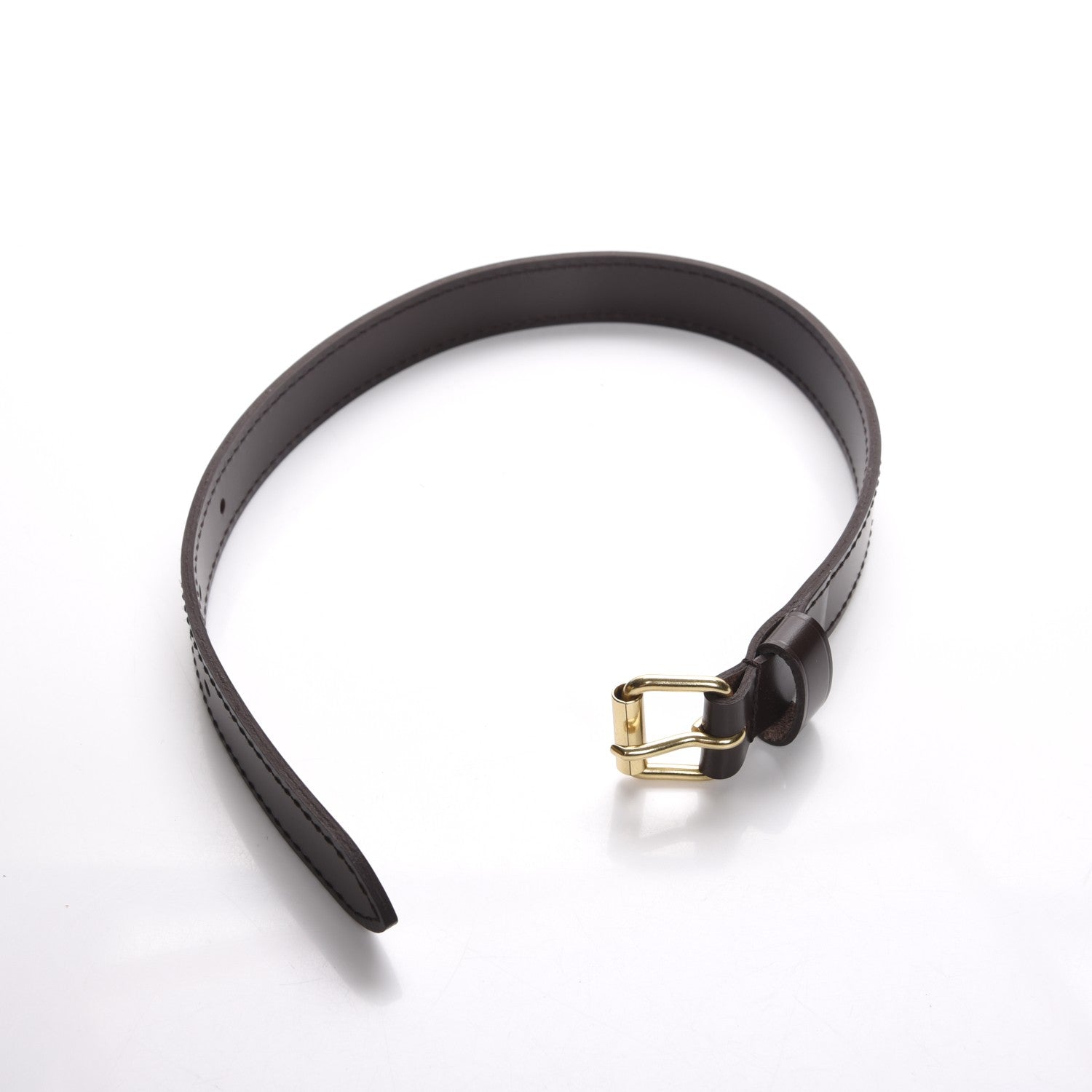 Louis Vuitton Calfskin 19mm Strap Extender Brown 3 of 3