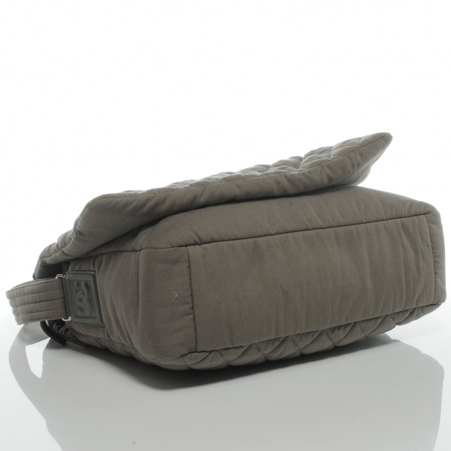 Denim Coco Cocoon Messenger Bag Grey