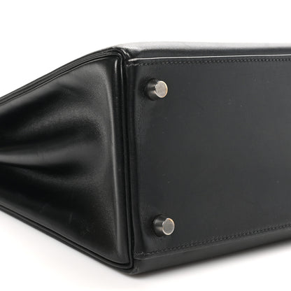 Hermes Box Kelly Retourne 32 Black 9 of 12