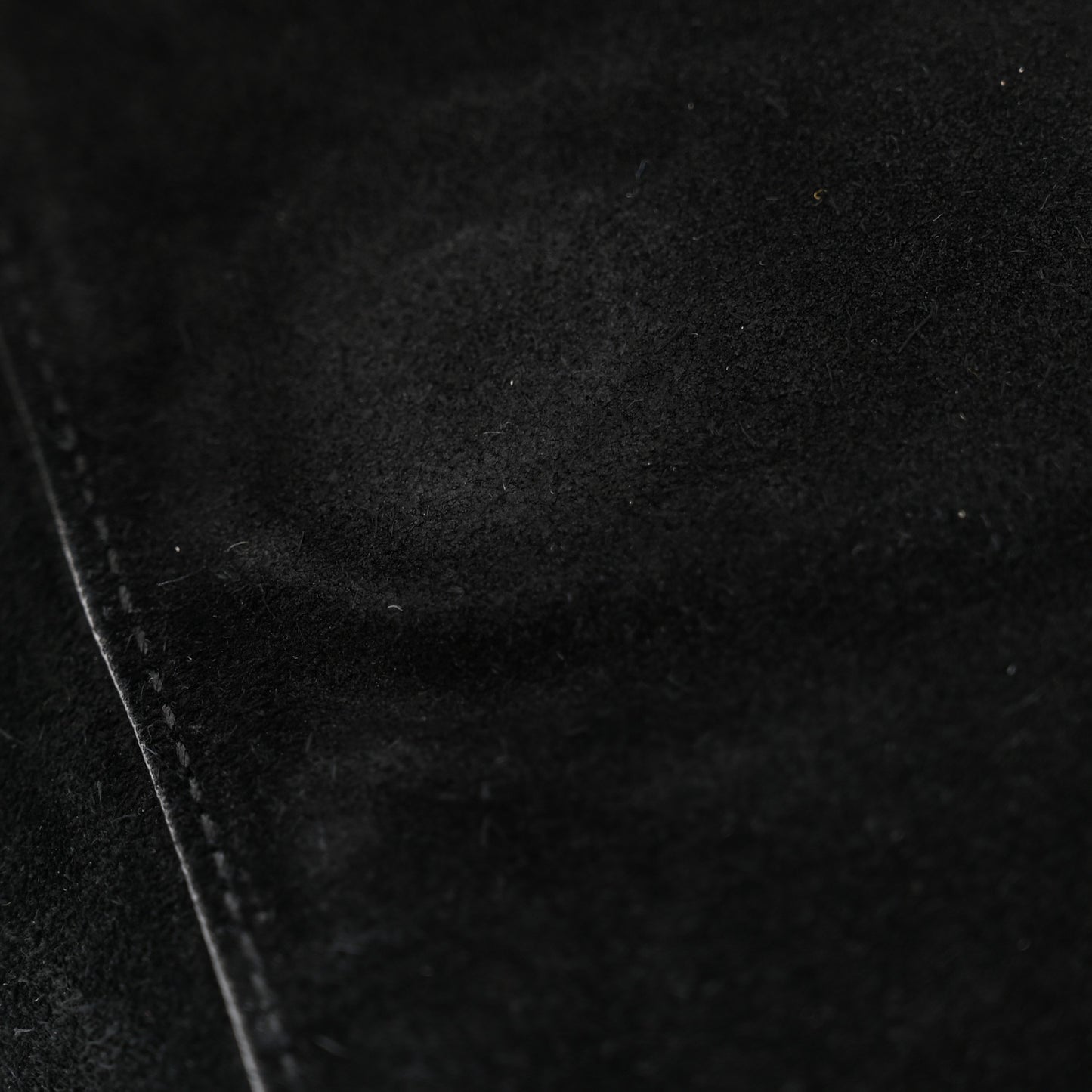 Smooth Calfskin Suede Medium Reversible Monogram Kate Satchel Black