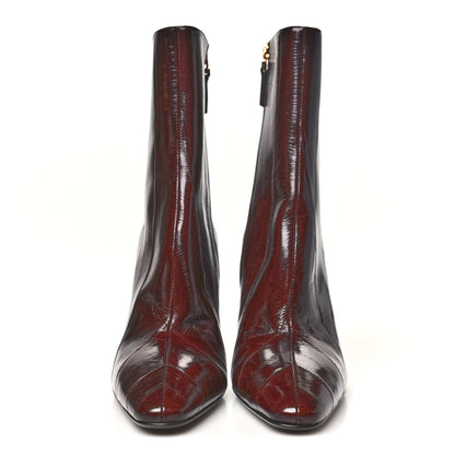 Fendi Hagfish Arco Ankle Boots 37.5 Brown 3 of 9