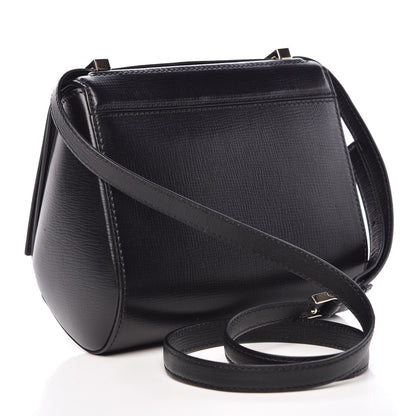 Givenchy Textured Calfskin Mini Pandora Box Crossbody Bag Black 3 of 10