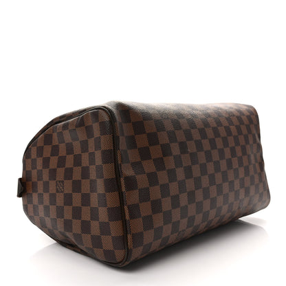 Louis Vuitton Damier Ebene Speedy 35 5 of 12