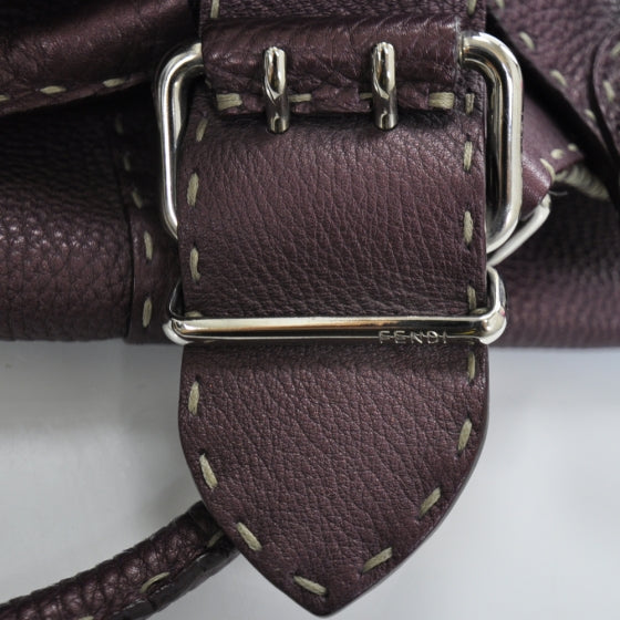 Calfskin Romano Selleria Sporty Purple