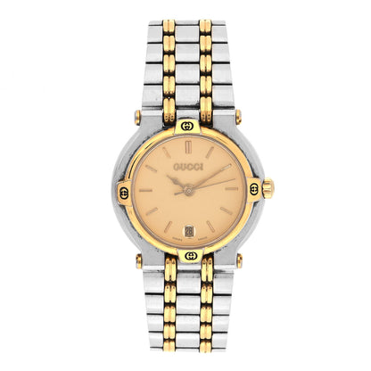 Gucci Stainless Steel 25mm 9000L Quartz Watch Gold 1 of 4